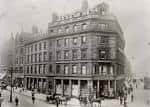 Fachada histórica del almacén Cole Brothers en Sheffield, principios del siglo XX