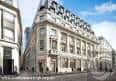 Fachada exterior del edificio Banking Hall en Londres desde la calle