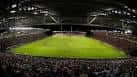 Vista panorámica del interior del Twickenham Stoop durante un evento deportivo con gradas llenas