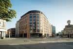 Vista exterior del edificio Fusion Students en Nottingham