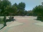 Vista general de las zonas verdes del Parque del Santo Ángel en Albacete
