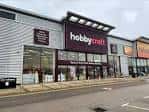 Fachada exterior de Hobbycraft Aintree con letrero visible