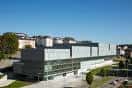Vista aérea del complejo moderno del Auditorio de Lugo