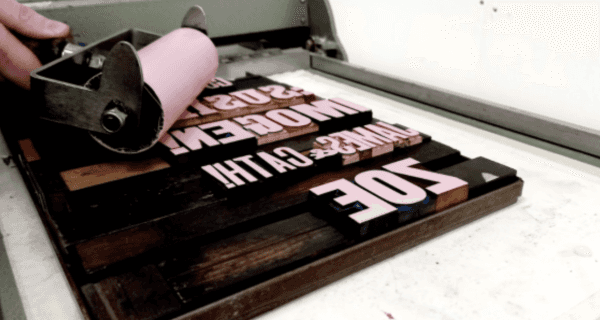 Letterpress: Woodtype Posters