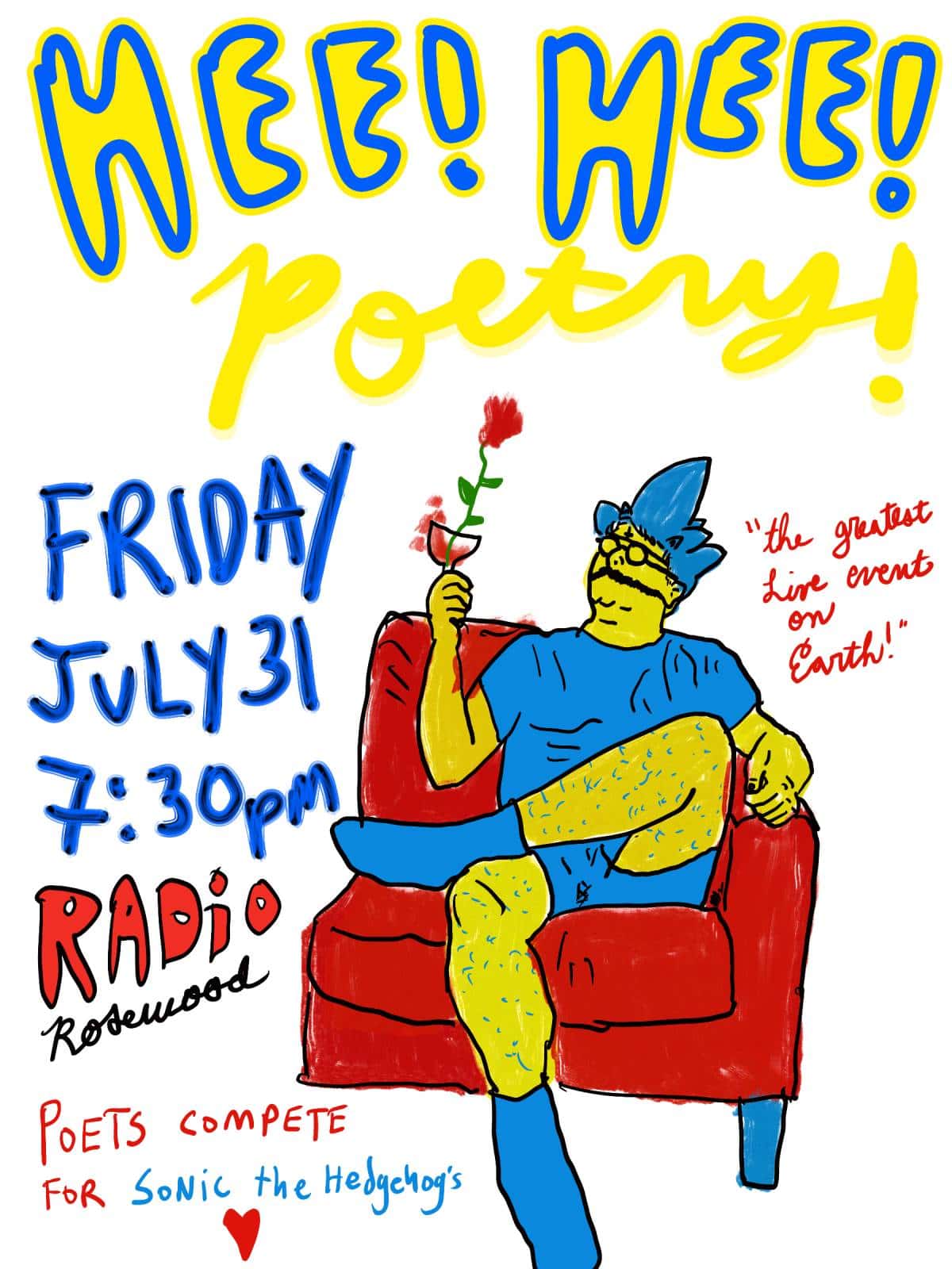 Hee! Hee! Poetry Night