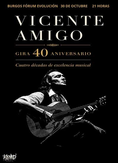 Vicente Amigo, gira 40 aniversario