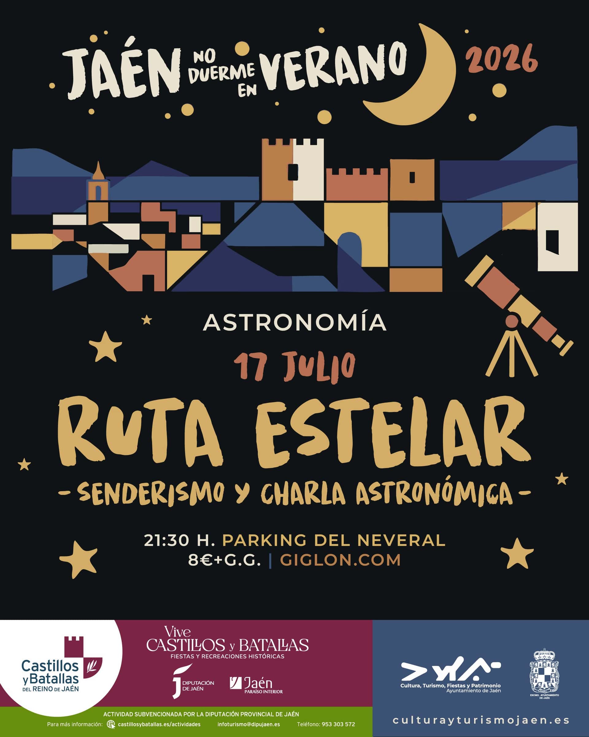 La montaña no duerme en verano - Ruta estelar