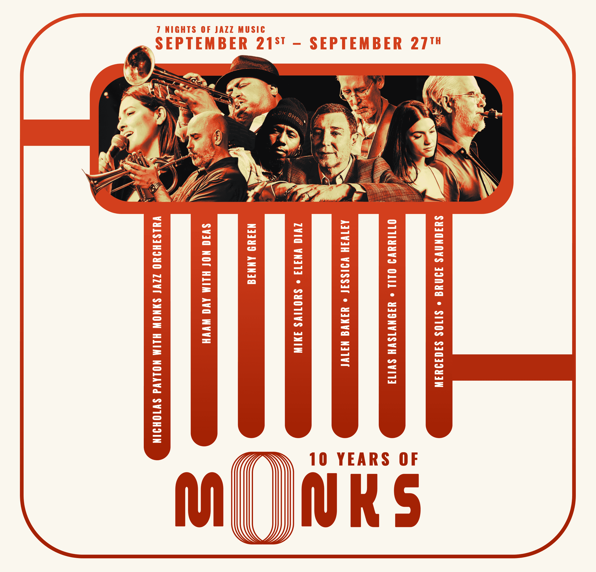 10 Years of Monks Celebration!