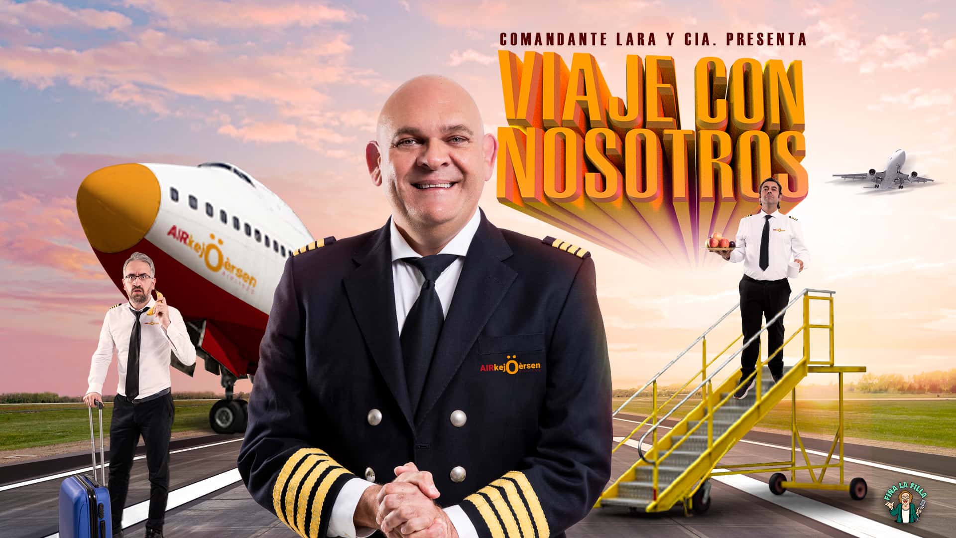 Viaje con nosotros - Comandante Lara & Cía