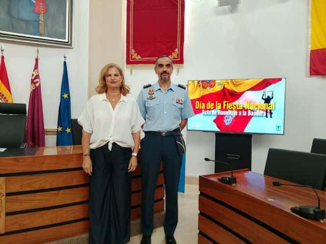 Homenaje a la Bandera en Alcantarilla