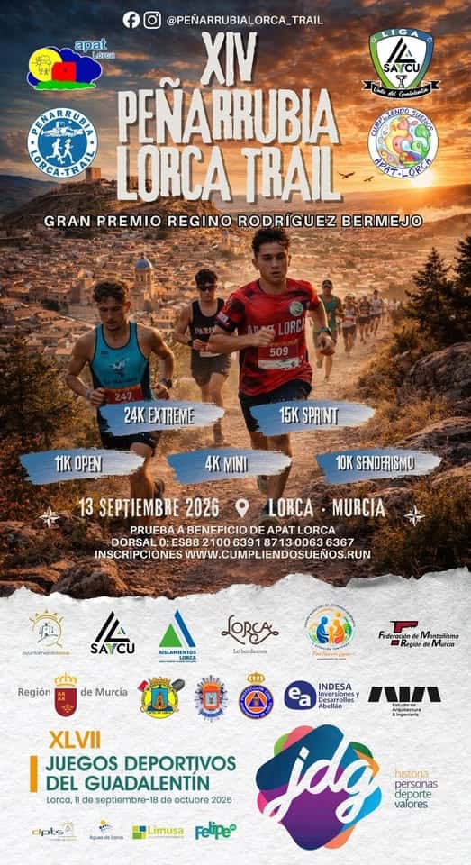XIV Peñarrubia Lorca Trail