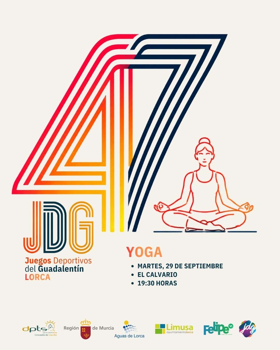 Yoga al aire libre en Lorca