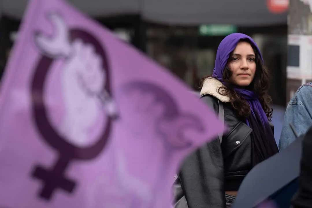 Manifestación huelga estudiantil feminista