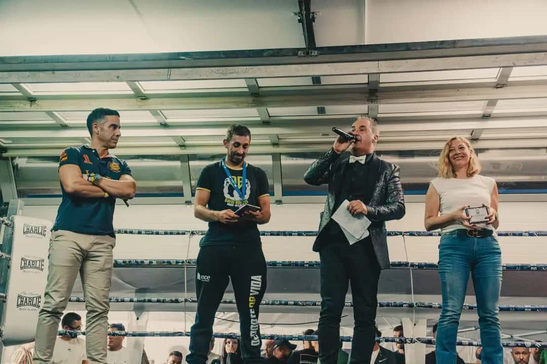 Liga Gallega de boxeo en edad escolar