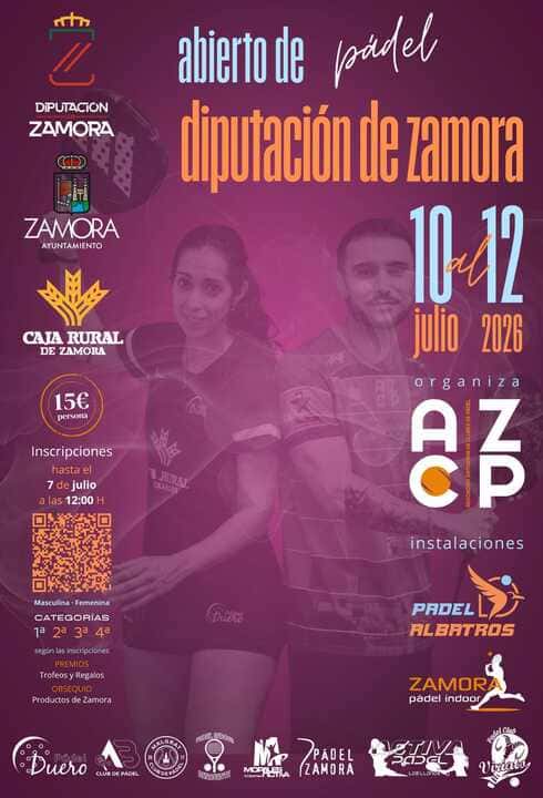 Abierto de Pádel Diputación de Zamora
