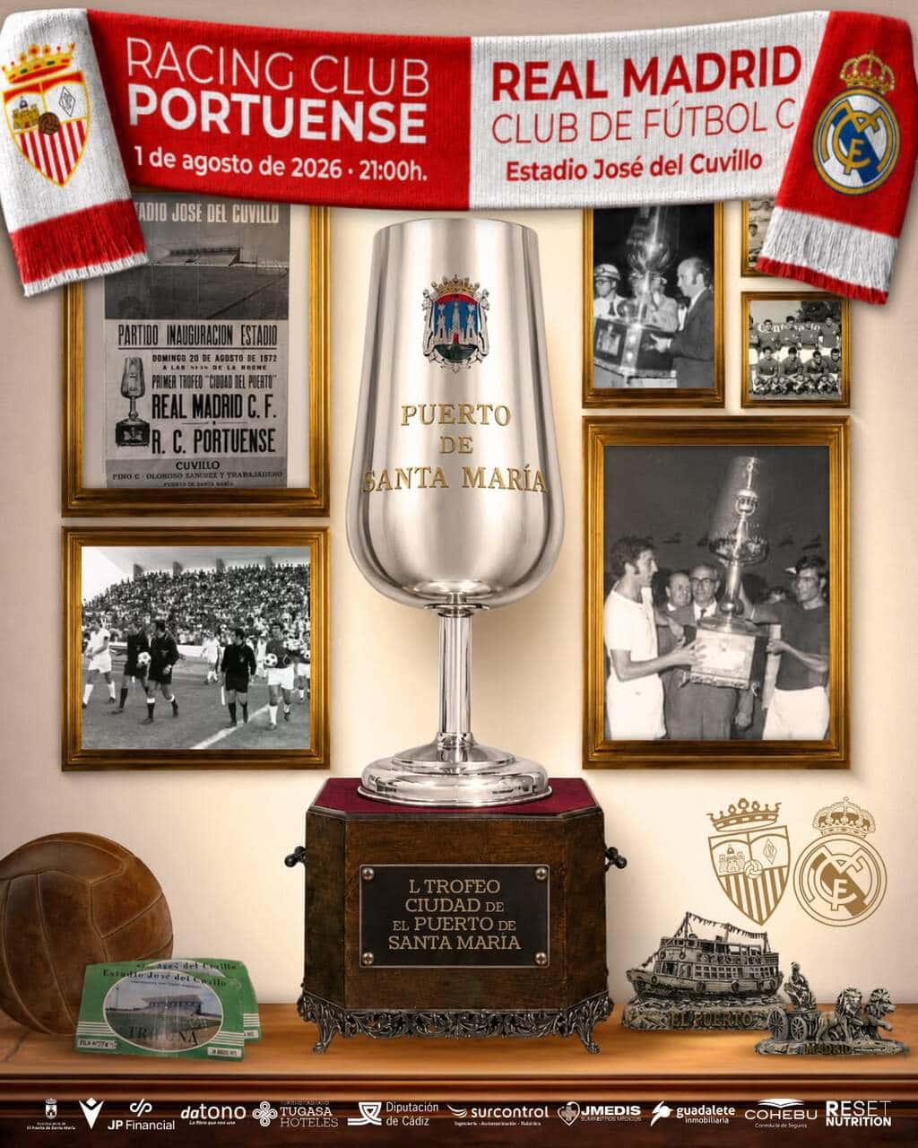 Trofeo Ciudad de El Puerto: Racing Club Portuense vs Real Madrid C