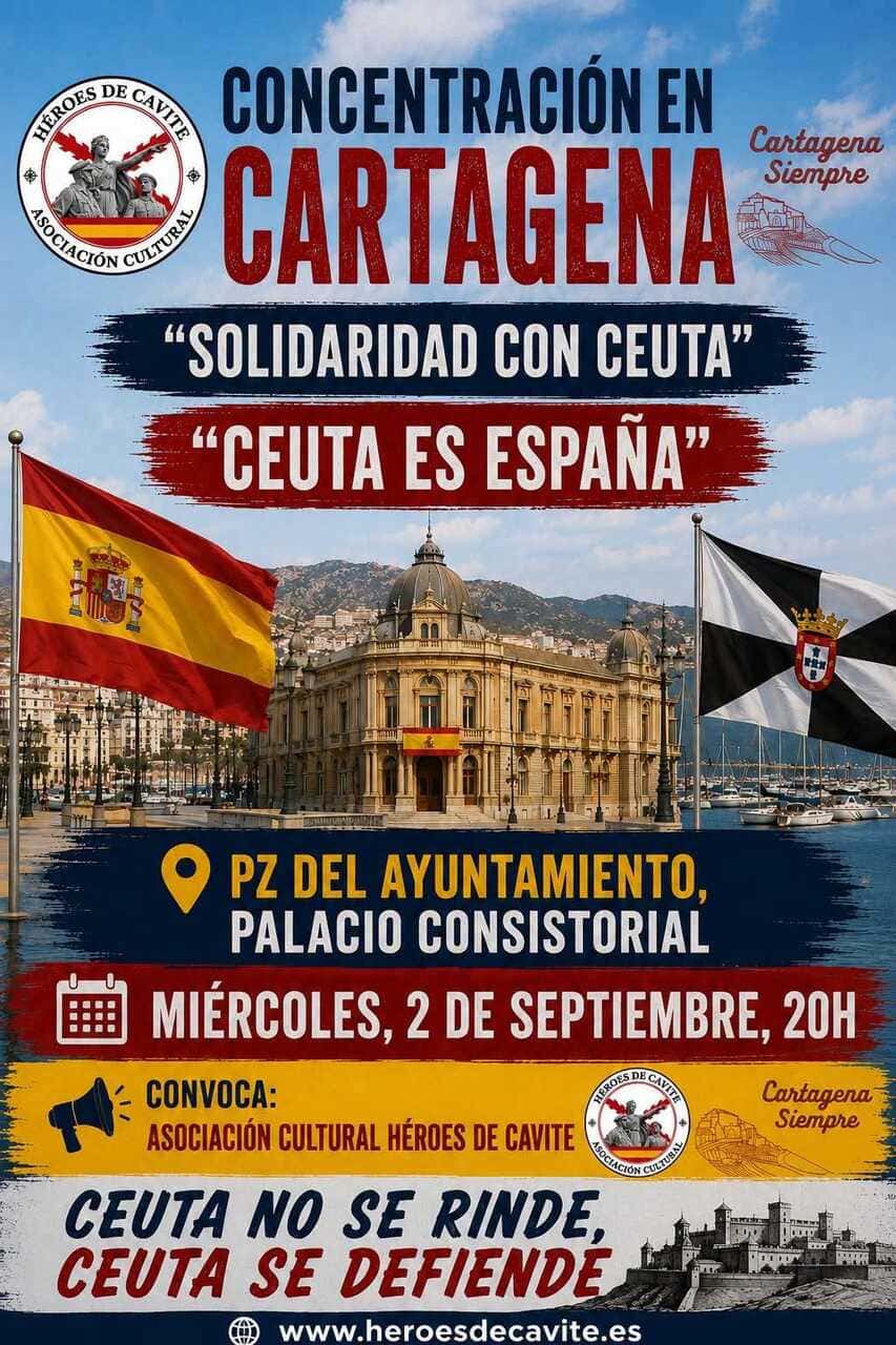 Concentración de apoyo a Ceuta
