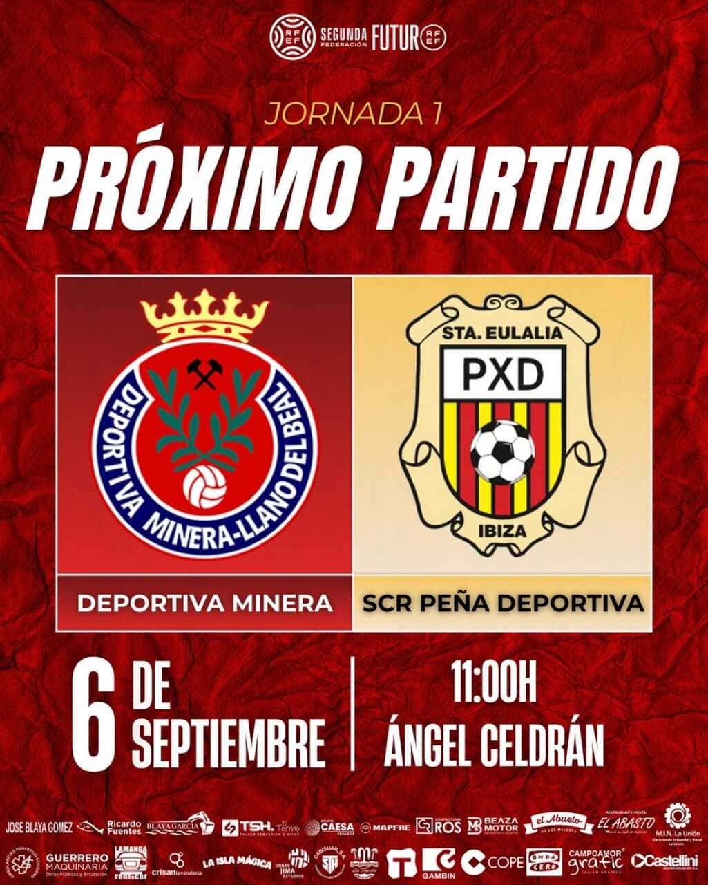 Deportiva Minera vs Peña Deportiva Santa Eulalia de Ibiza