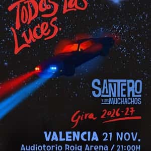 Santero y Los Muchachos - Gira Todas las luces