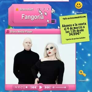 Fangoria en Brava Madrid 2026