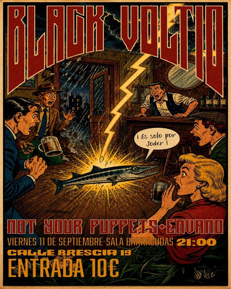 Black Voltio + Not Your Puppets + En Vano