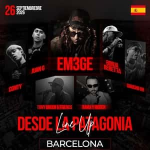 em3ge - Desde la Patagonia World Tour 2026