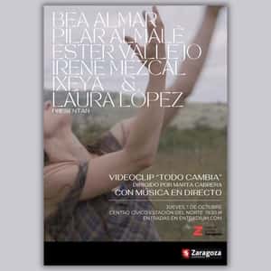 Estreno del videoclip «Todo cambia» con música en directo