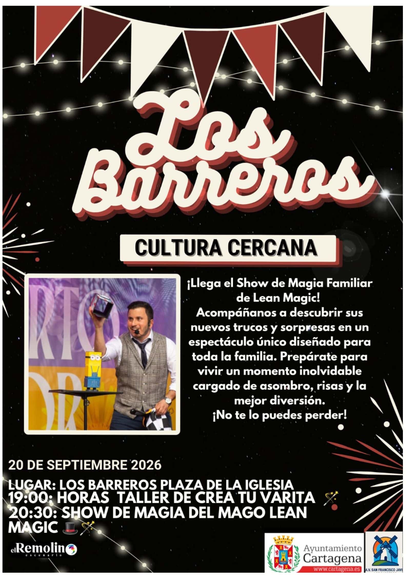 Cultura Cercana: Los Barreros, Barrio en marcha - Show de Magia
