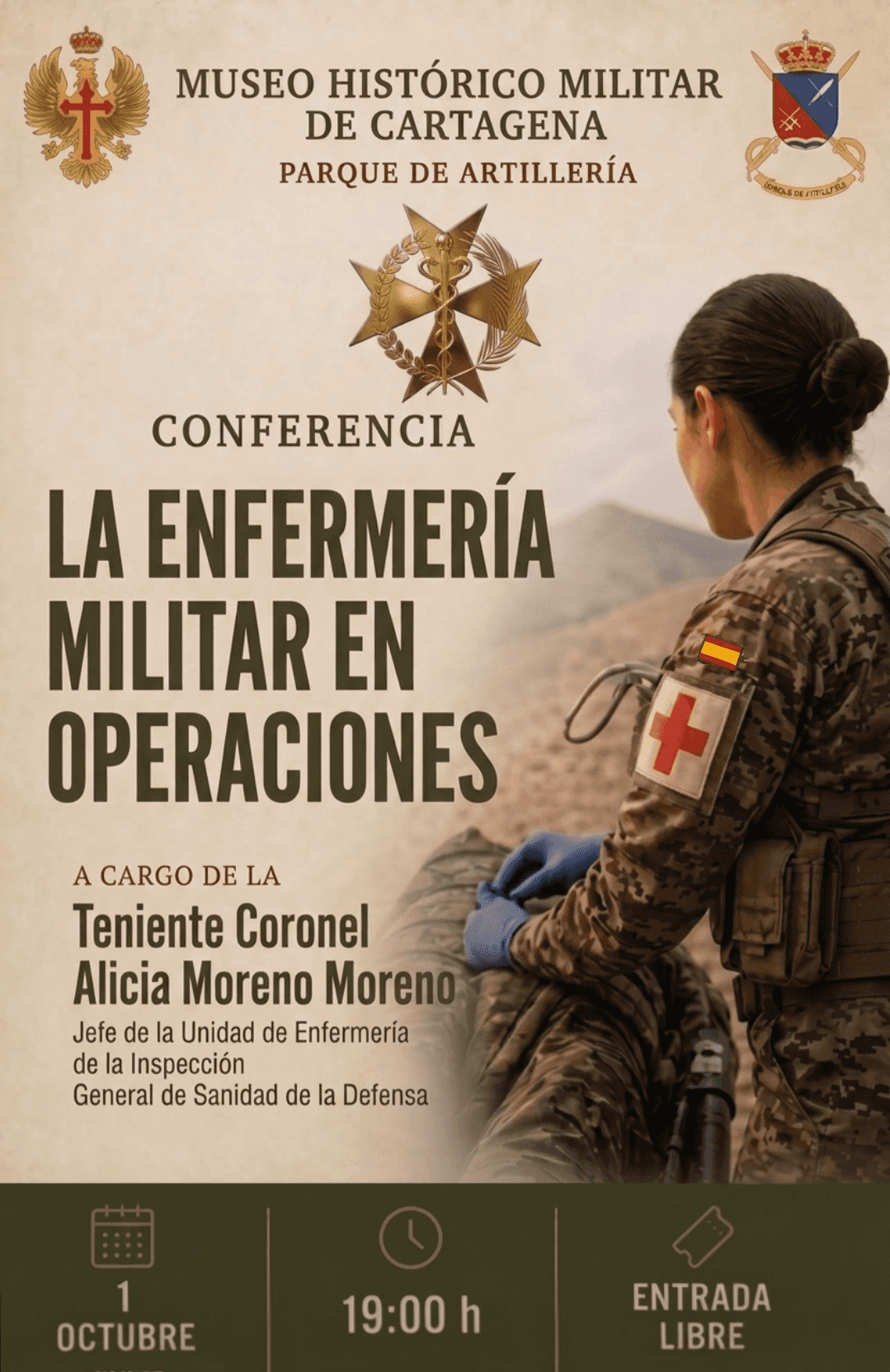 La enfermería militar en operaciones