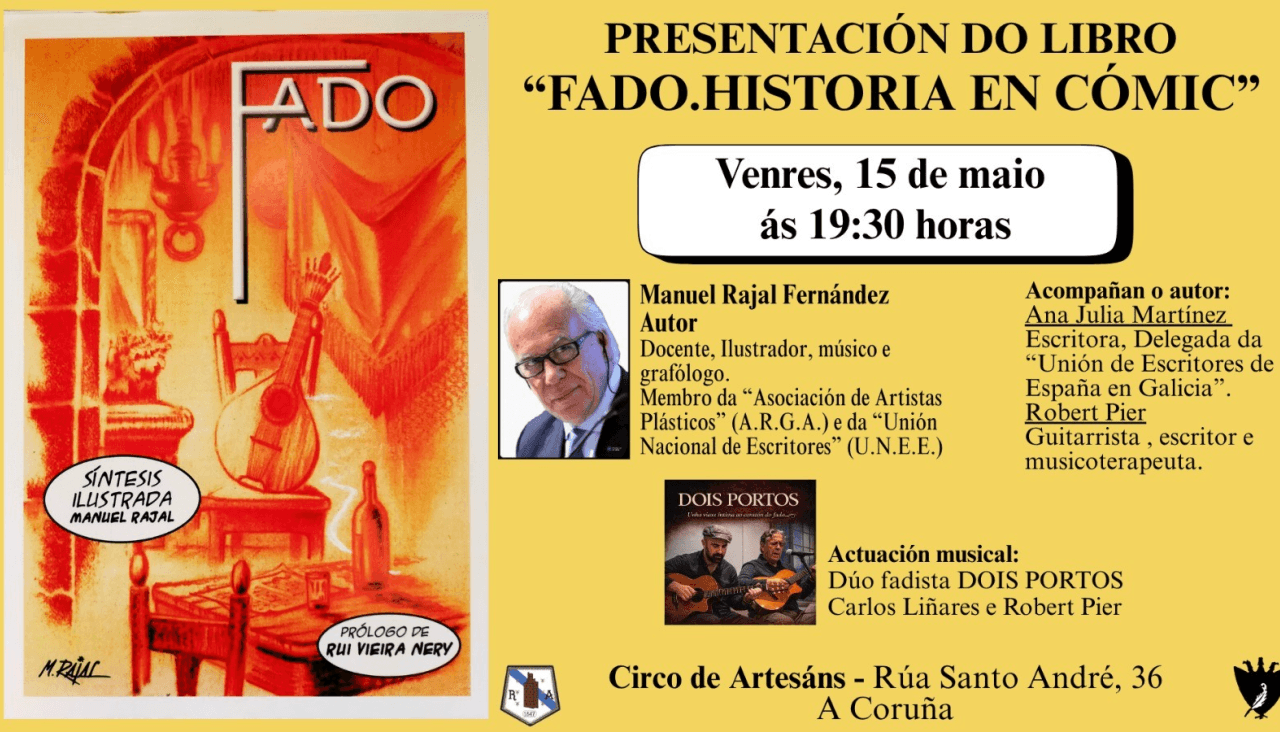 Presentación del libro 'Fado. Historia en cómic'