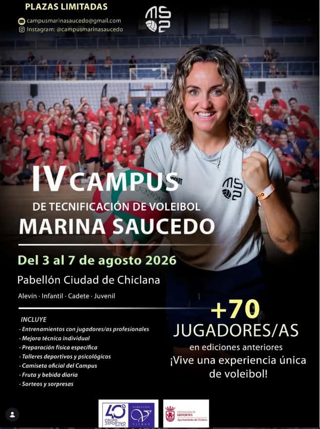 IV Campus de Tecnificación de Voleibol Marina Saucedo