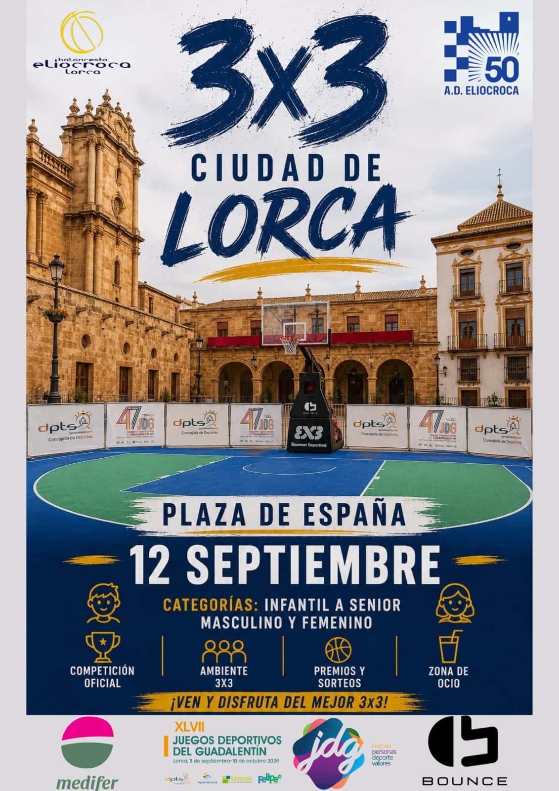 Baloncesto 3x3 Ciudad de Lorca
