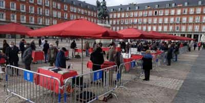 Mercado de Filatelia de la Plaza Mayor