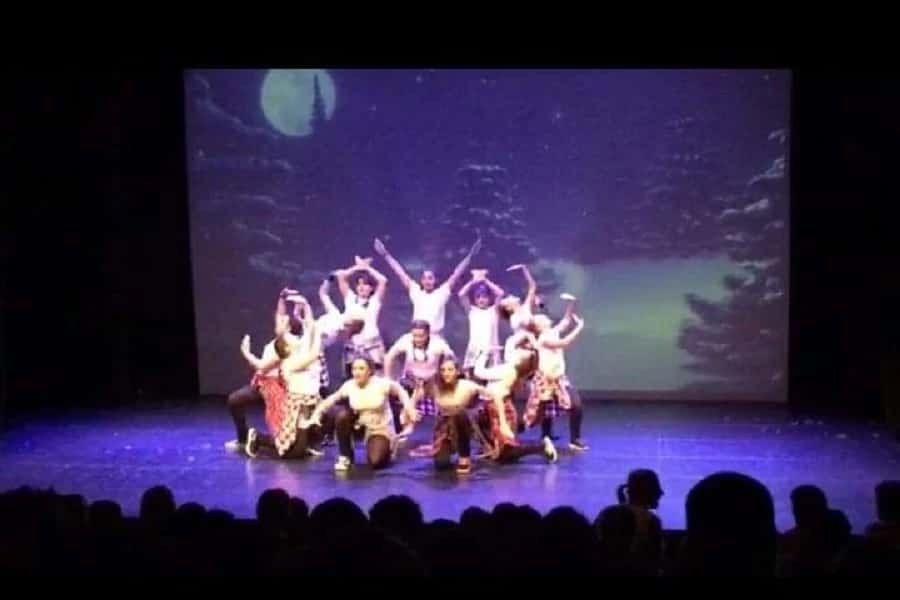 Exhibición de baile Asociación de Baile Showtime