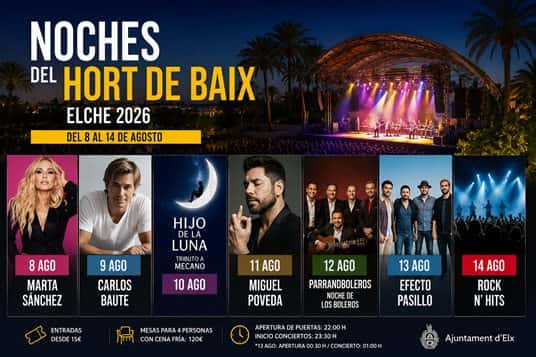 Noches del Hort de Baix 2026