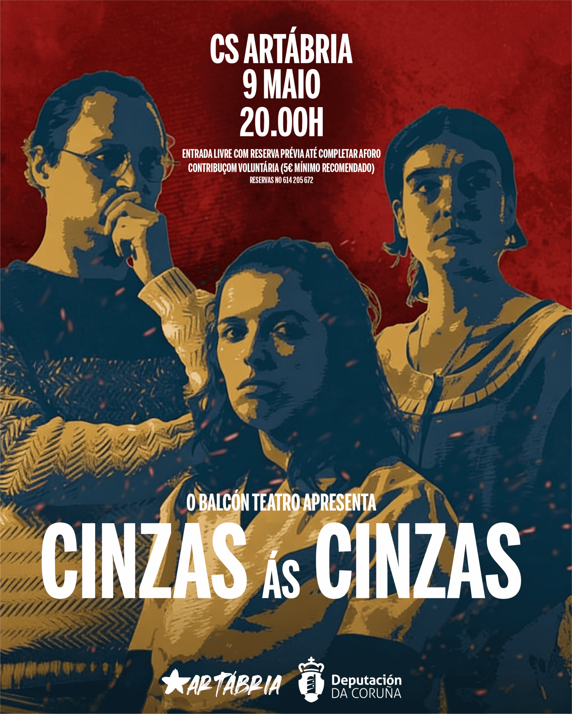 Cinzas ás cinzas - O Balcón Teatro