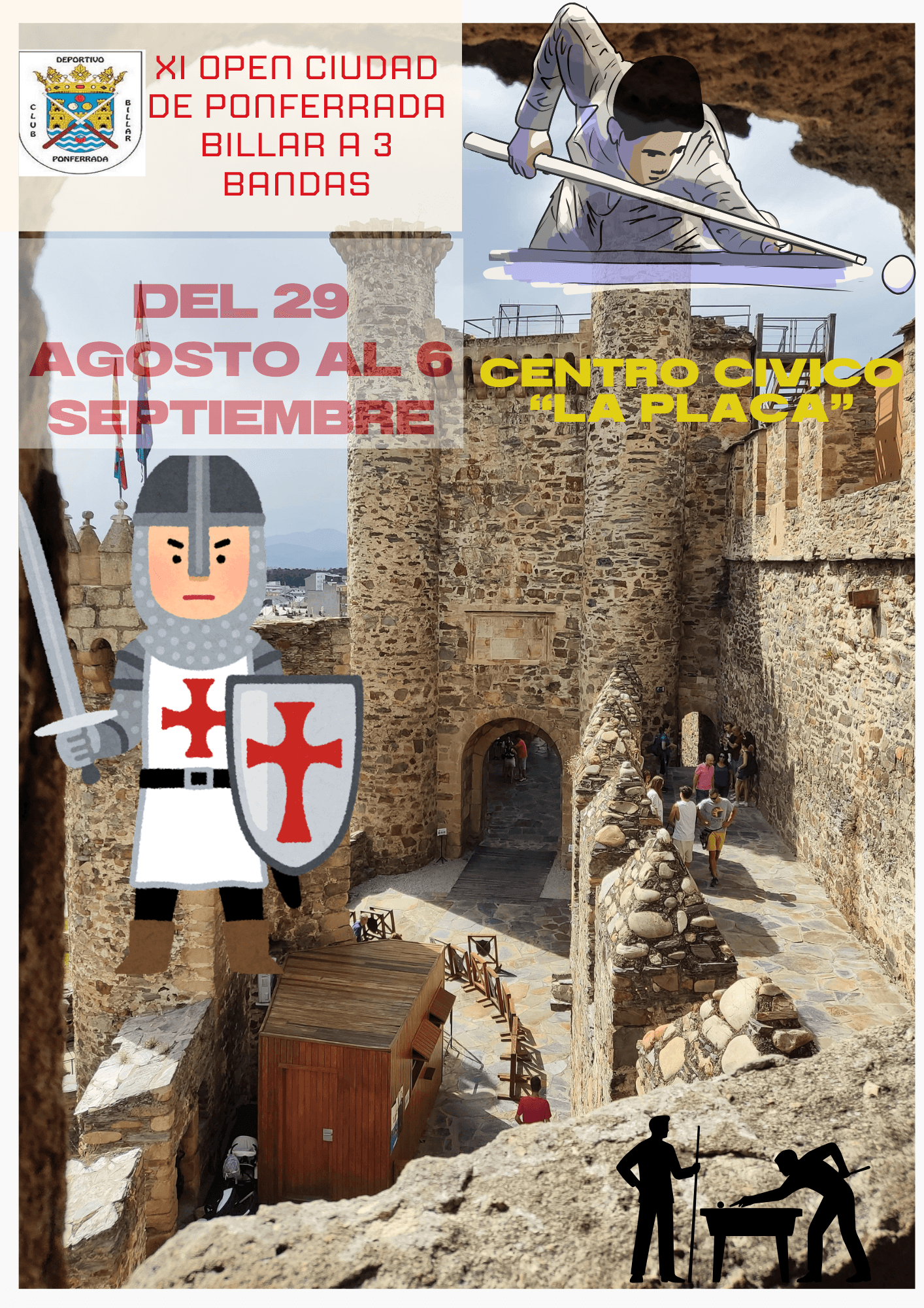 XI Open Ciudad de Ponferrada Billar a Tres Bandas