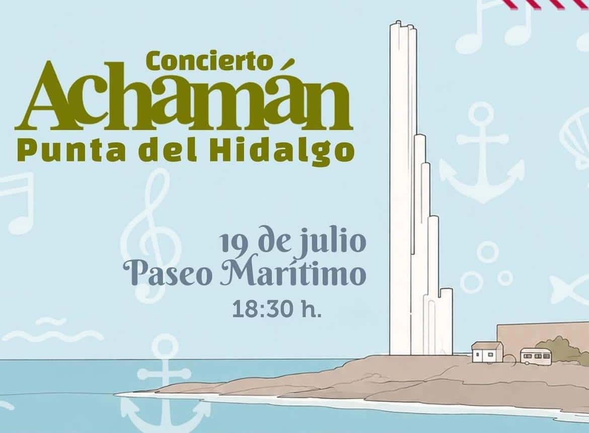 Concierto de Achamán en las Fiestas de la Virgen del Carmen