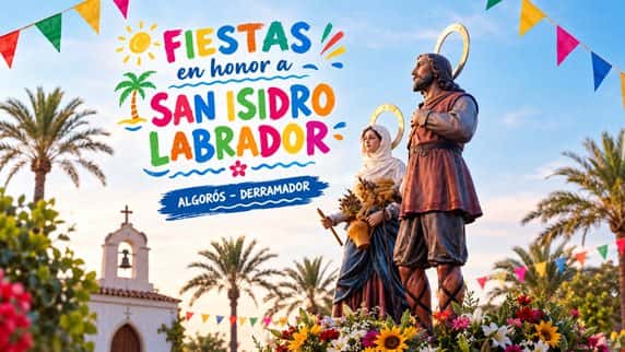 Fiestas de San Isidro Labrador en Algorós y Derramador