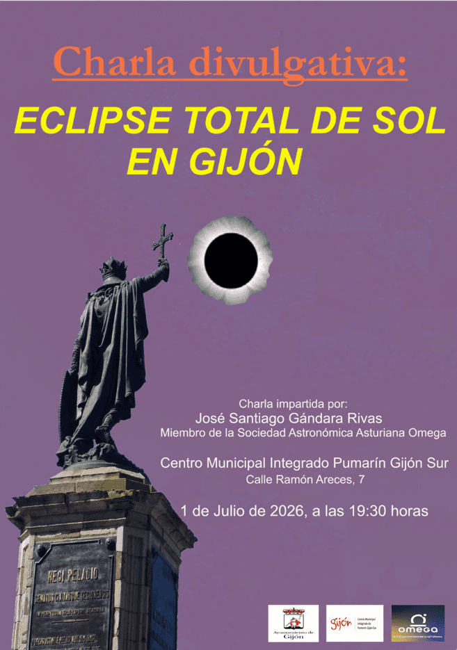 Charla divulgativa 'Eclipse total de sol en Gijón'