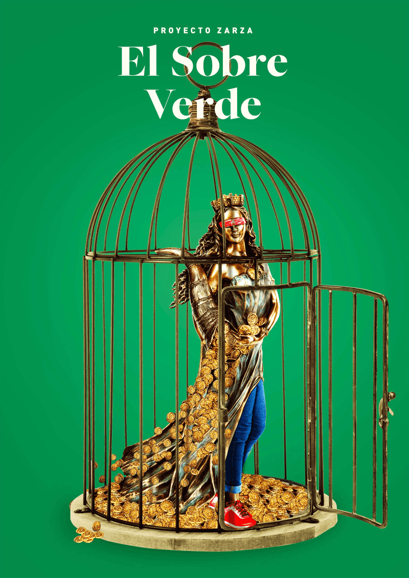 Videoproyección: El sobre verde