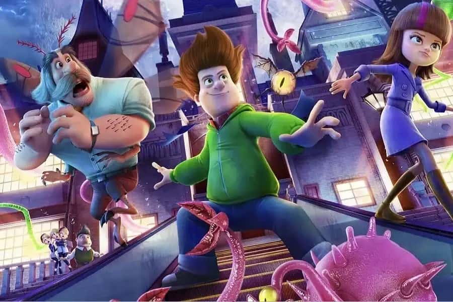 Proyección de la película Kranston Ikastetxea