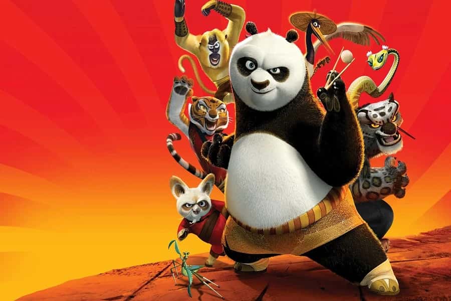 Proyección de la película 'Kung Fu Panda'