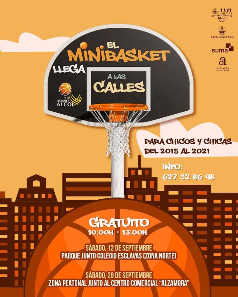 El Minibasket llega a las calles