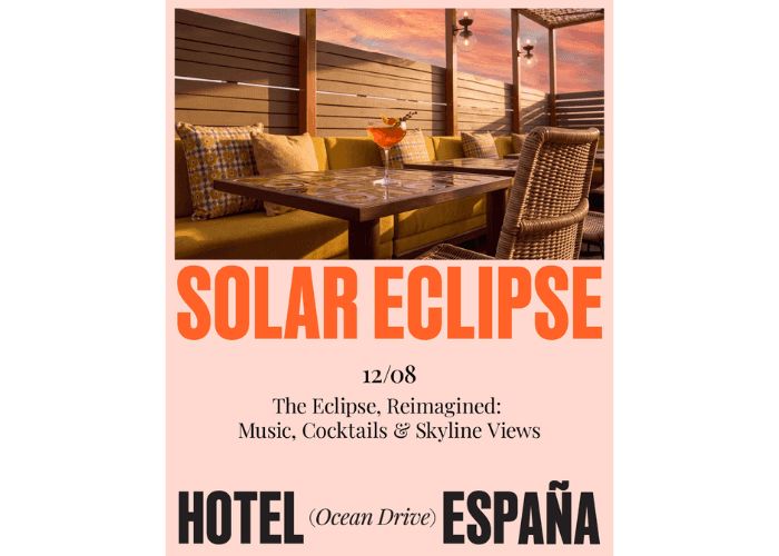 Solar Eclipse al Sky Bar