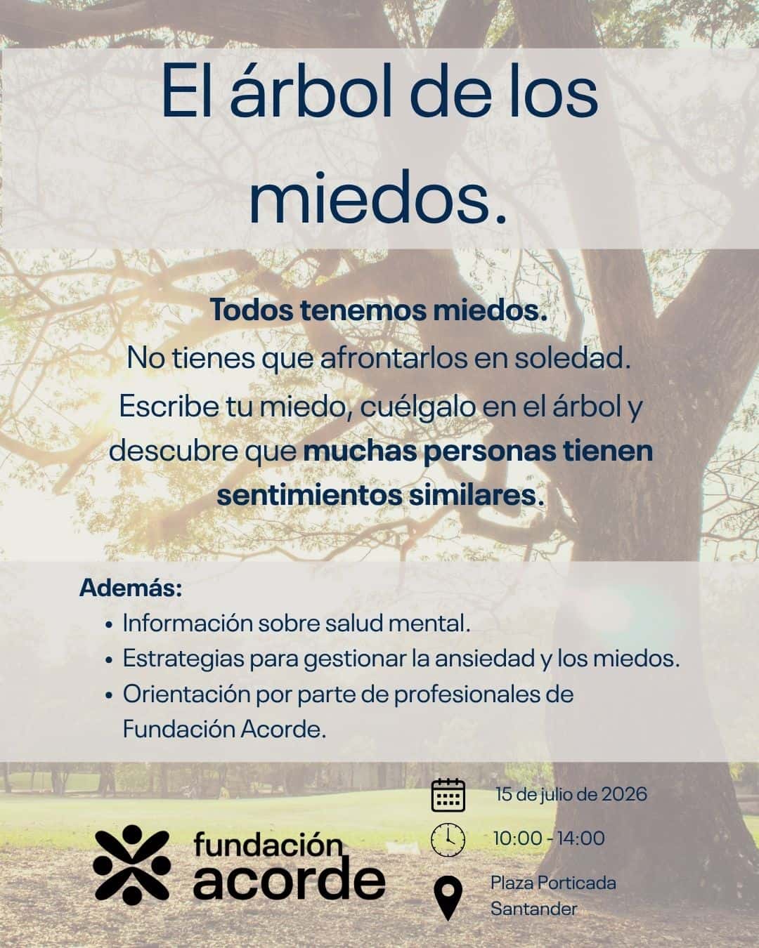 El árbol de los miedos