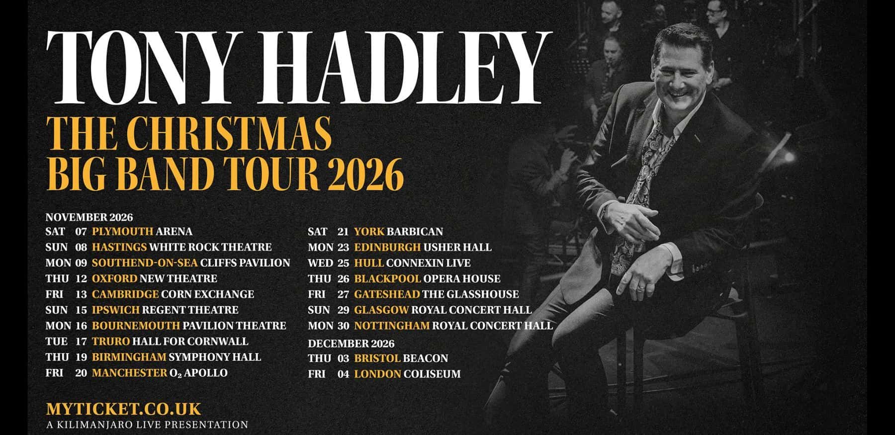Tony Hadley - The Christmas Big Band Tour 2026