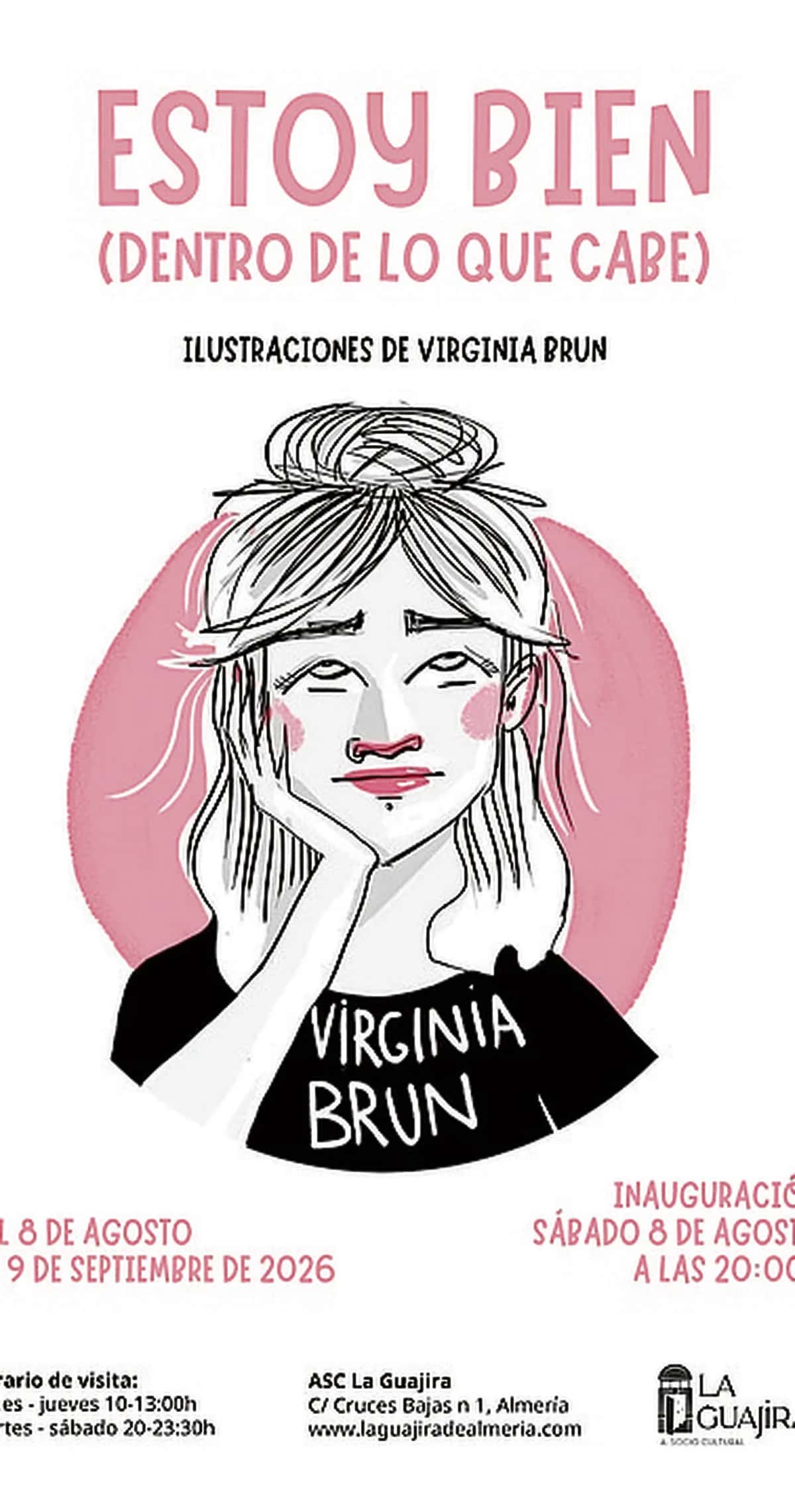 Presentación de libro y exposición 'Estoy bien (dentro de lo que cabe)' de Virginia Brun