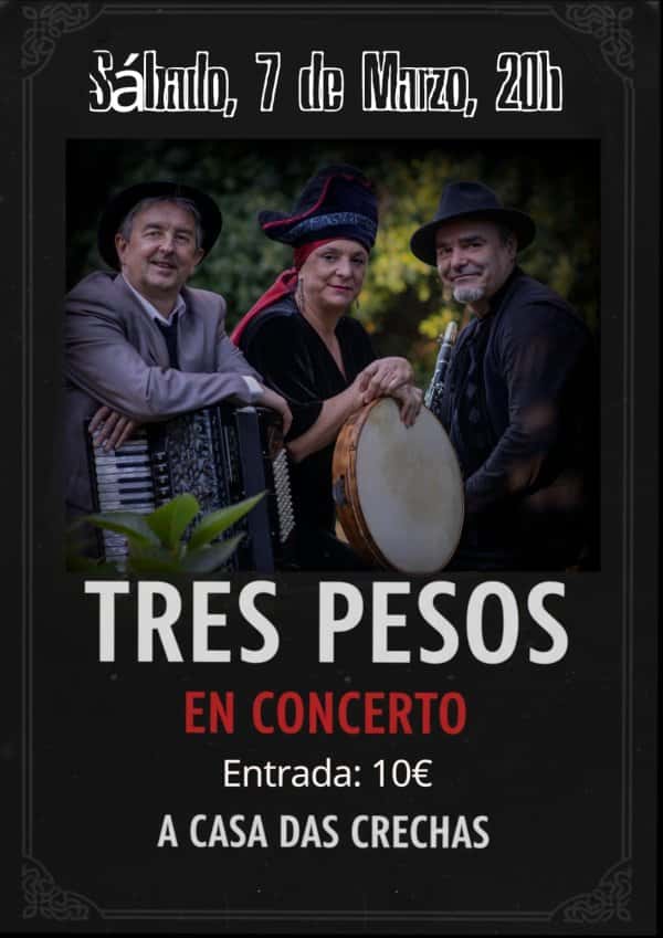 TRES PESOS na Casa das Crechas