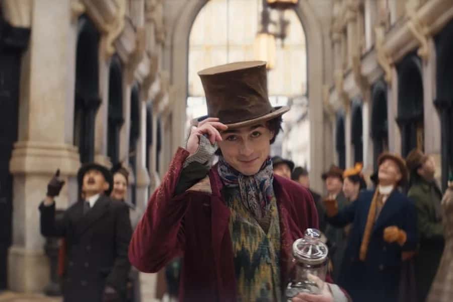 Proyección de 'Wonka'